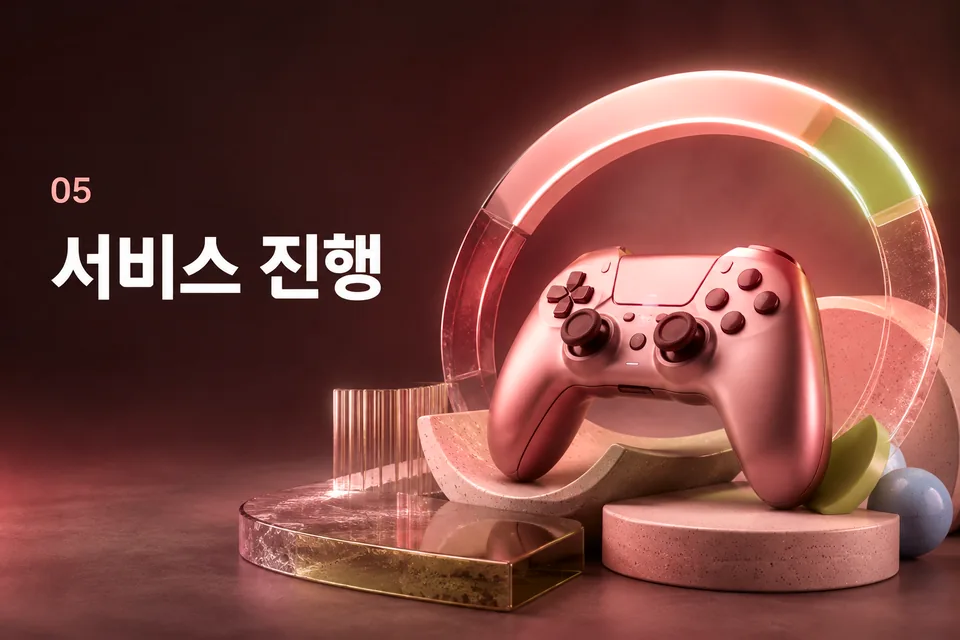 서비스 진행 절차 안내